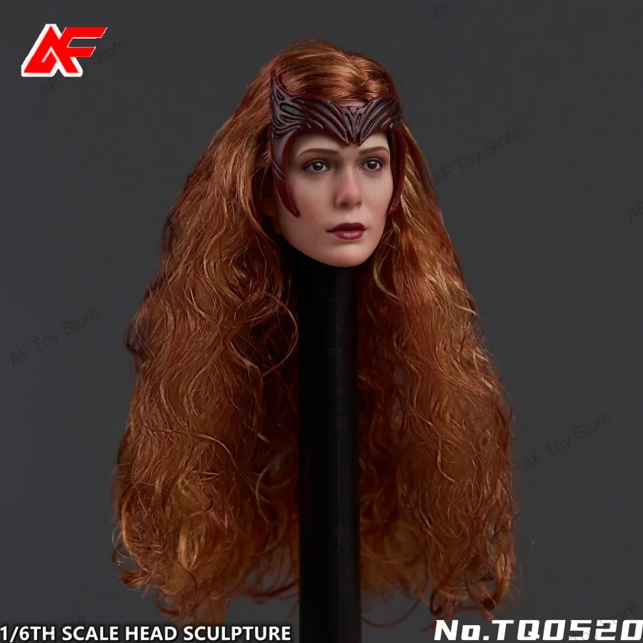 1/6 Schaal Elizabeth Olsen Head Sculpt Model Voor 12 inch TBL JO ANT Vrouwelijke Action Figure Body