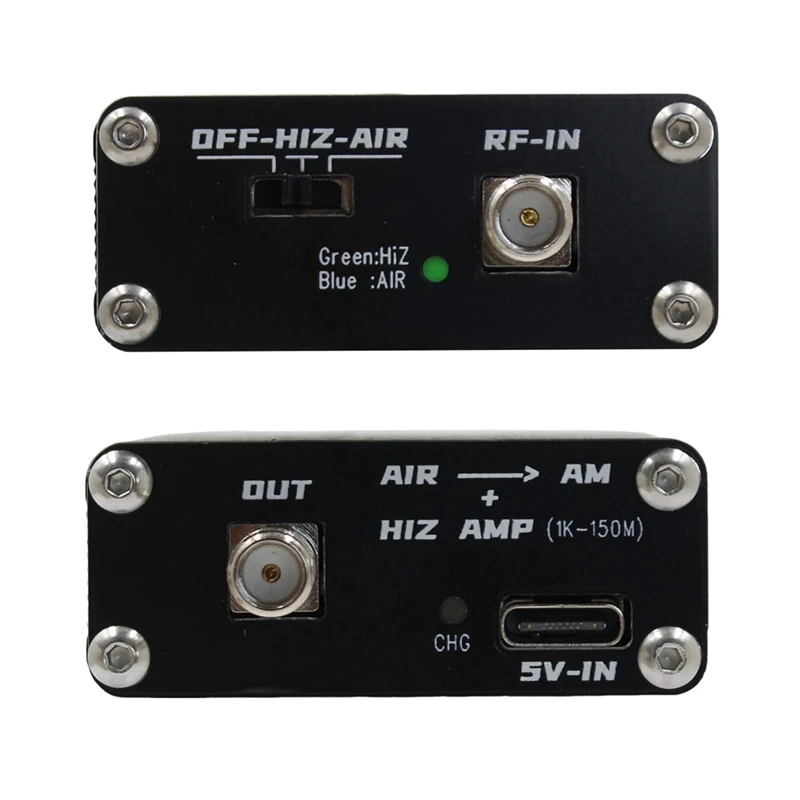 2-In-1 Air Frequency Converter Aviation Band Frequency Conversion To Short Wave Converter High Impedance Amplifier