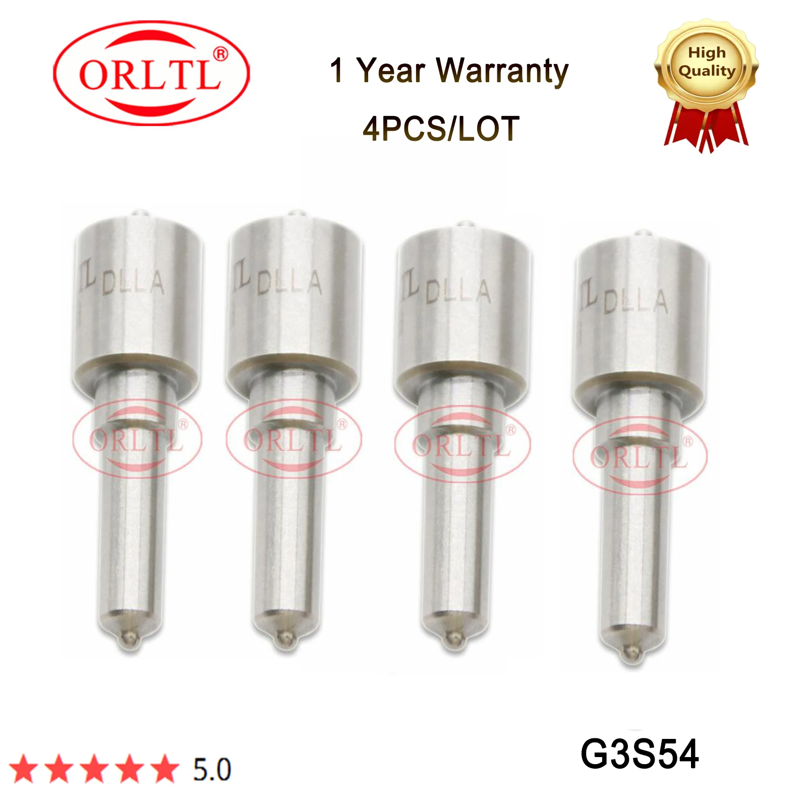 4PCS ORLTL G3S54 Diesel Fuel Common Rail Injector Nozzle Tips g3s54 For Denso