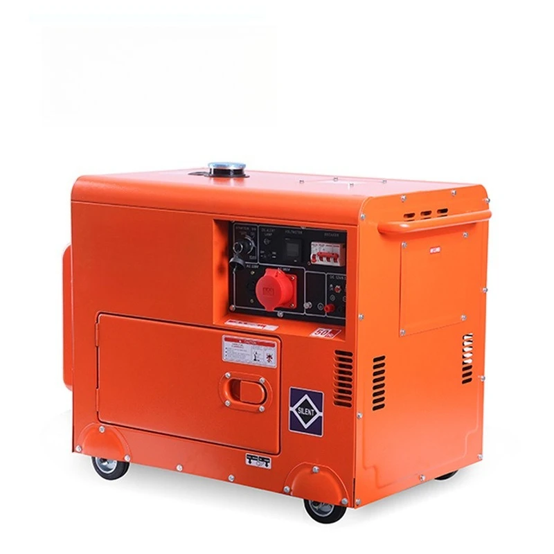 New Portable Factory Mine Outdoor 5-8KW Small Silent Diesel Generator Set Industry-Specific Equipment Generator