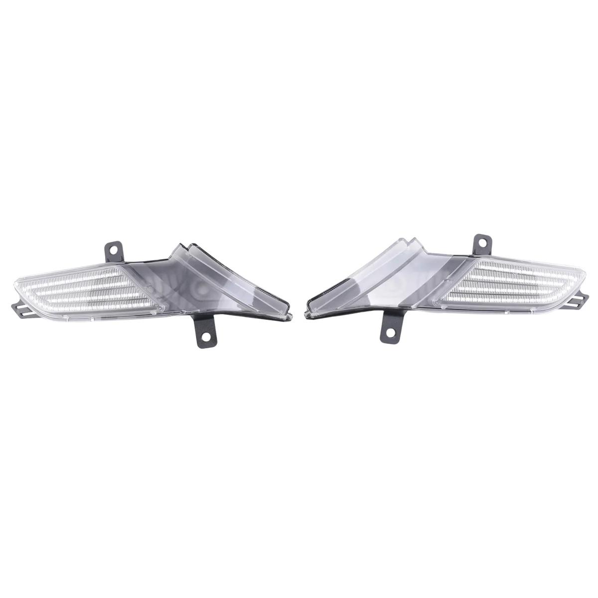 1 Paar Auto-Seitenmarkierungsleuchten, dynamisches bernsteinfarbenes LED-Blinker-Blinkerlicht für Porsche Cayenne 957 2007–2010 A