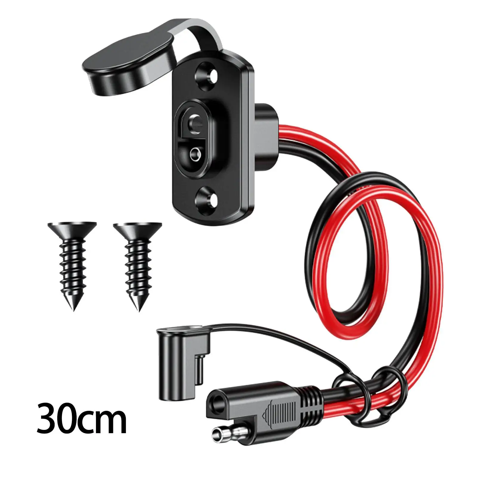 

Удлинительный кабель SAE, водонепроницаемая крышка, быстрый разъем, провод 12AWG, автомобильный аккумуляторный кабель для автомобилей, мотоциклов, тракторов, аксессуары, жгут проводов