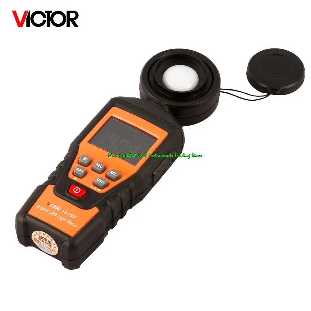 Victor vc1010f mini medidor lux digital 100000 lux 10000fc taxa de amostra 0. 5S testador display lcd medidor de ambiente