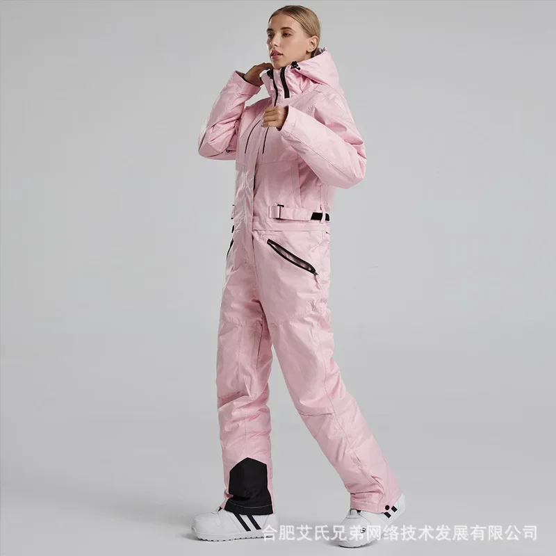 

2025 new Ski Suit Set for Adult with Waterproof Breathable Seam Pressure Glue Clip Cotton Waterproof Single and Double Board OT2