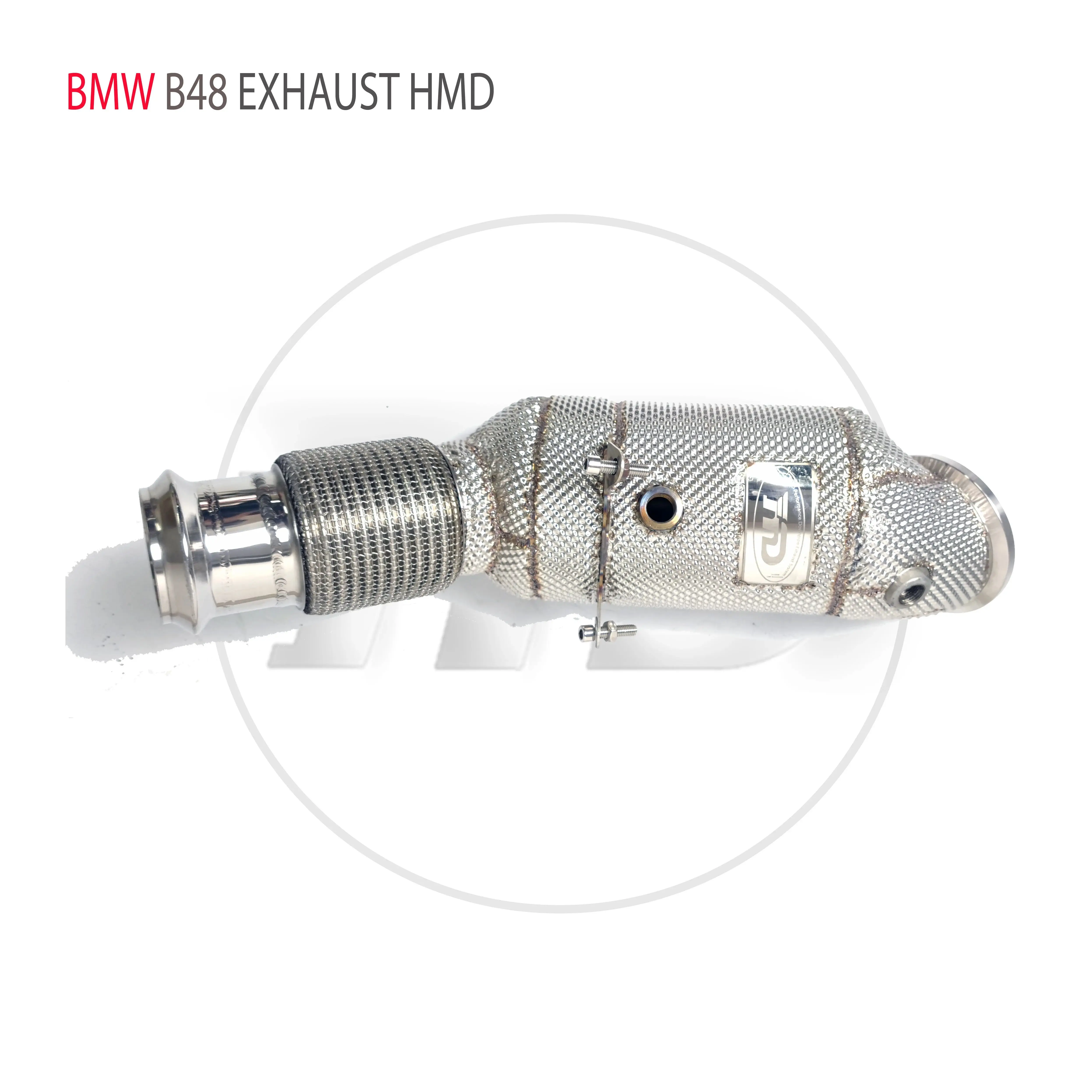 

HMD Exhaust System High Flow Performance Downpipe for BMW 425i 430i B48 B58 Engine 2.0T Car Accessories With Cat Pipe