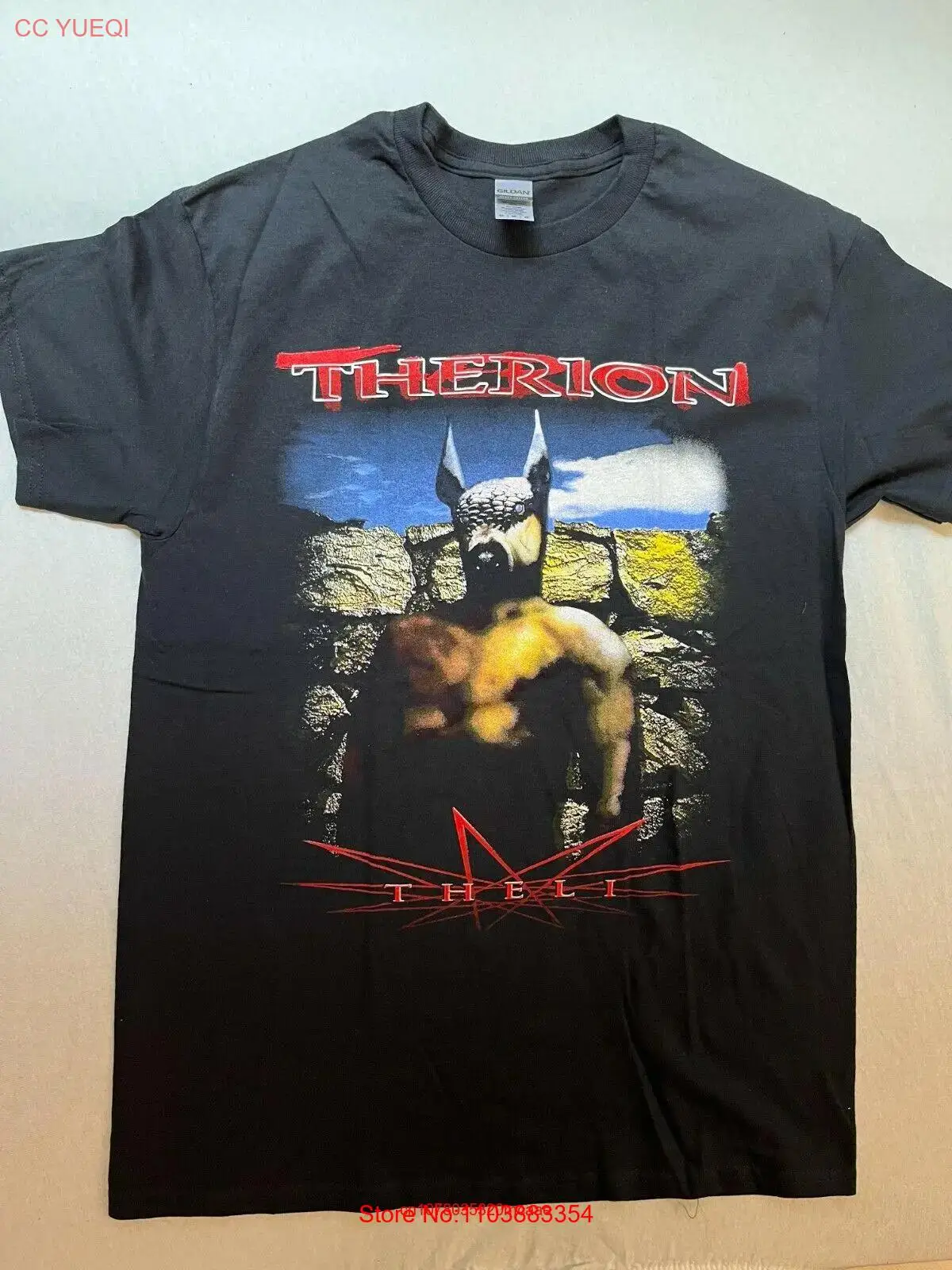 Camiseta de Metal de THERION, talla M, envío rápido, manga larga o corta