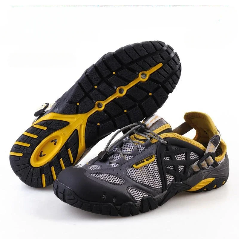 Summer breathable hiking shoes for woman, outdoor wading shoes, beach oversized hiking shoes