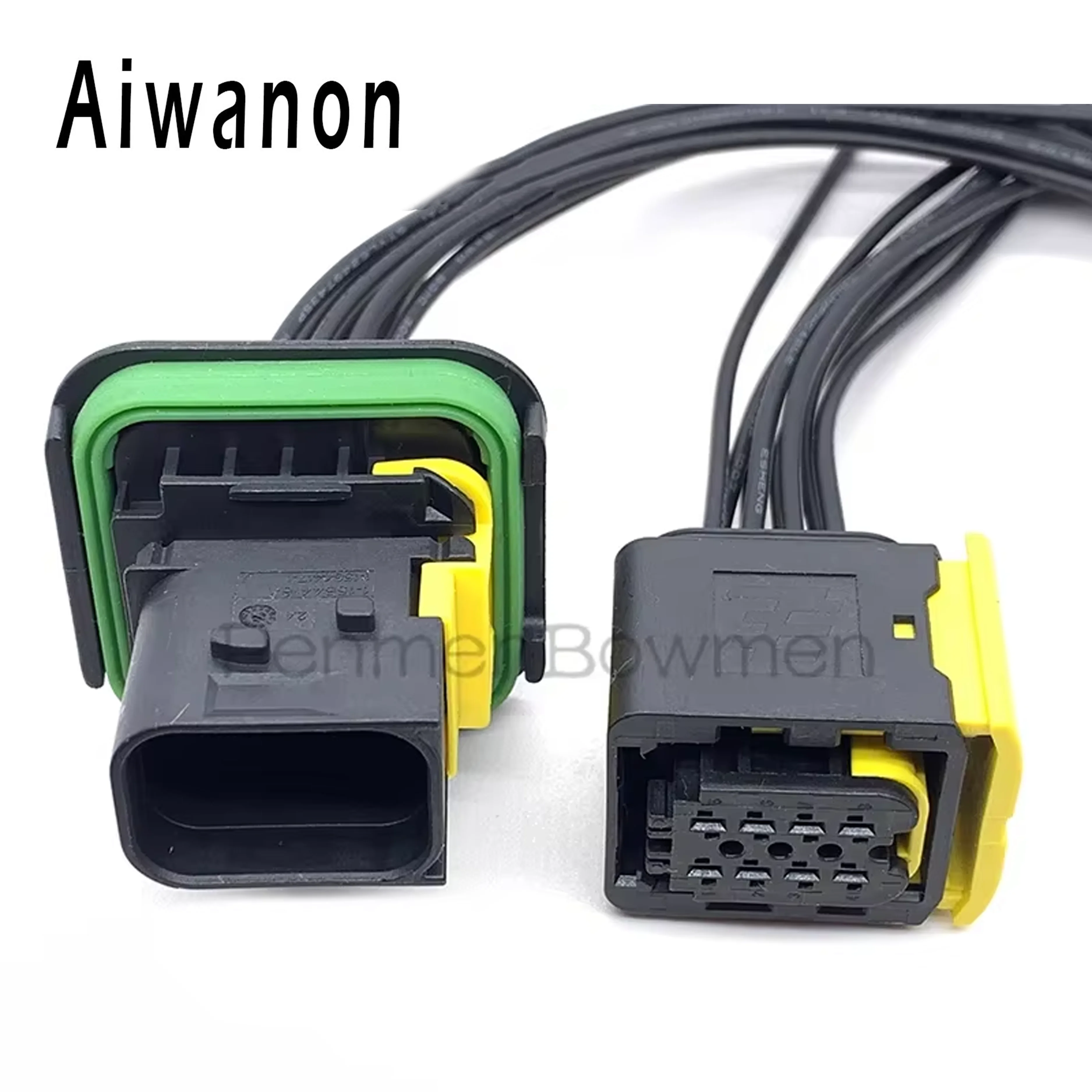 1 Set 8 Pin Car New Energy Vehicle Urea Electrical Connectors Female Male Wire Harness Plug 0-1418438-1 1-1418479-1 1-1564416-1