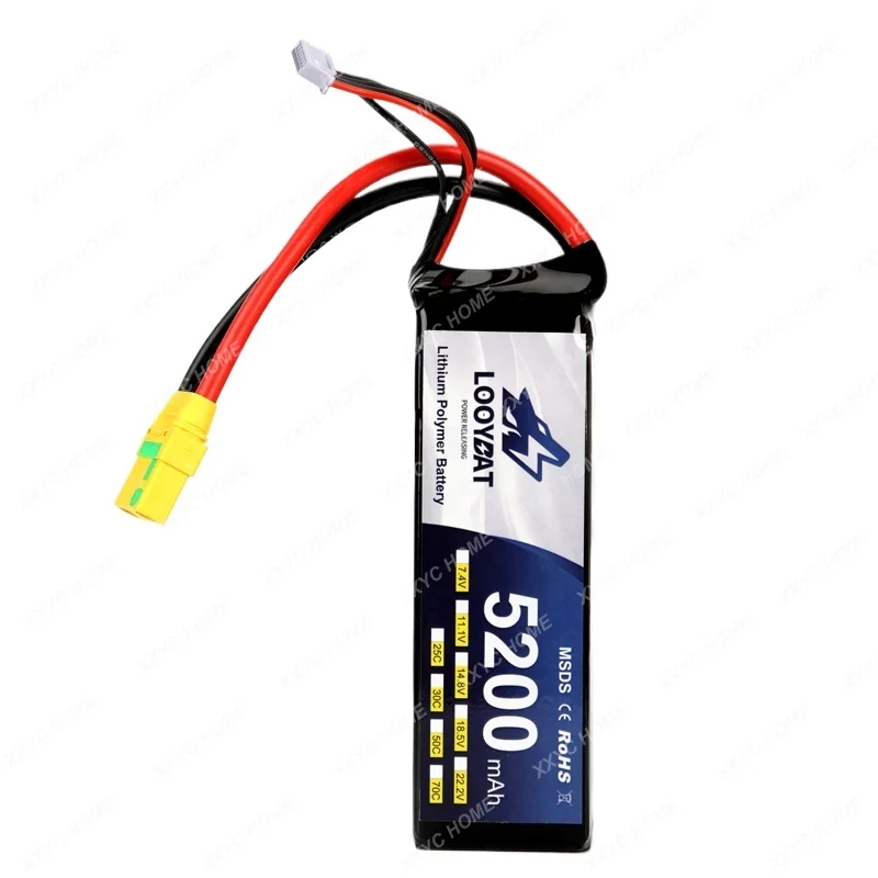 30C 14.8V 4S Rc Remote Control Lithium Polymer Battery Pack 5000mah Lipo Battery Cell 3.7v Mah LFP