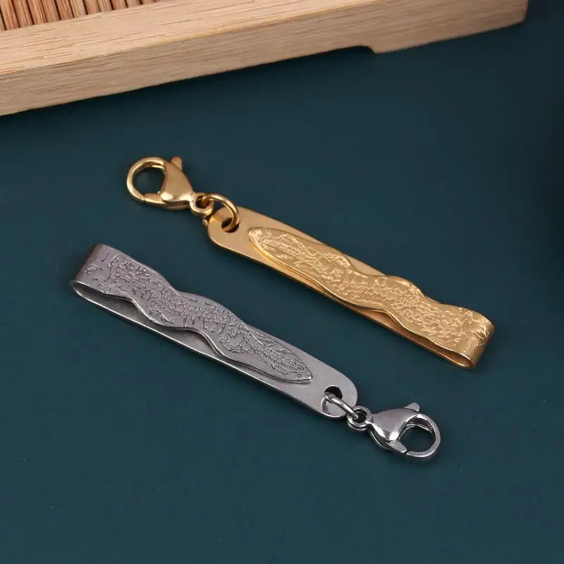 التيتانيوم الصلب الكتاب محفورة بوذا التمائم قلادة المشابك كليب موصل DIY مقاطع معلقة ديكور مجوهرات اكسسوارات
