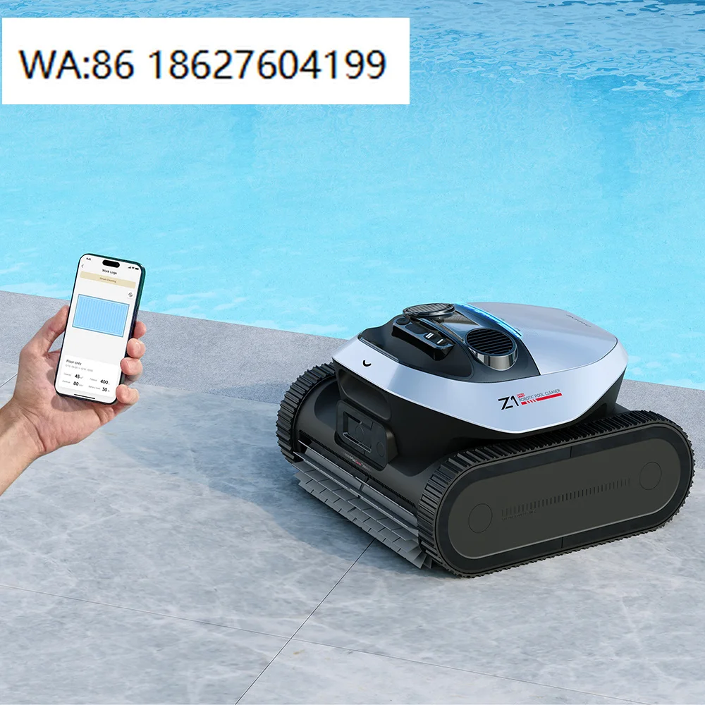 

For Robotic Pool Cleaner Advanced Cordless High Quality Eco Friendly Remote App Scheduling Automatic Wireless Vacuum Year Round.