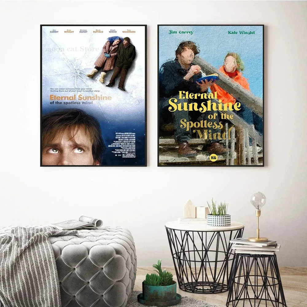 Classic Romantic Film Eternal Sunshine of the Spotless Mind Movie Poster Wall Art Canvas Painting Home Decor Gift