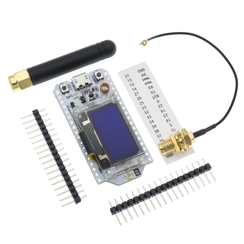 SX1276 ESP32 LoRa 868MHz-915MHz 0.96 بوصة شاشة OLED زرقاء بلوتوث WIFI Kit 32 لوحة تطوير