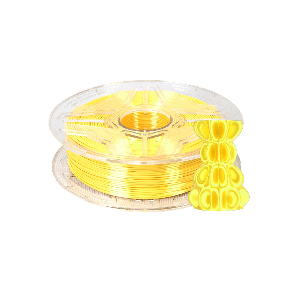 LeoPlas Yellow Ultra Silk PLA Filament 1.75mm 1kg For FDM 3D Printer Pen Consumables Printing Supplies Plastic Material