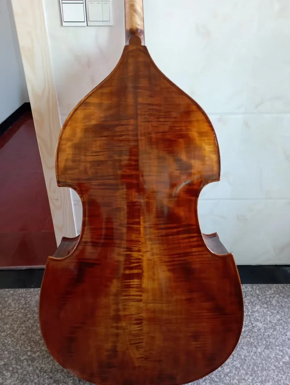 Professional High Grade Handmade Natural Flame Oil Varnish Double Bass 3/4