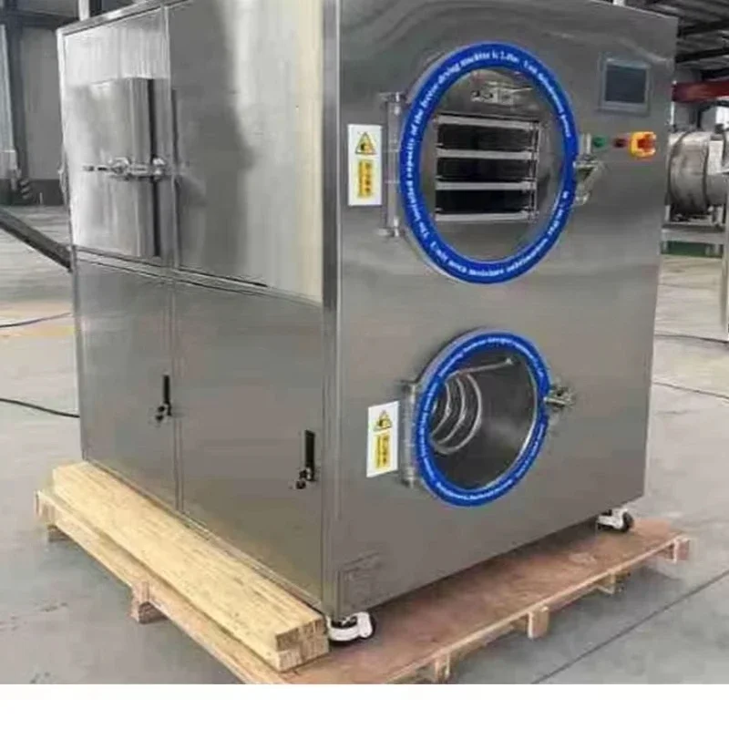 ce certification vacuum freeze dryer freezing dryer machine with good quality small vacuum freeze dryer for fruit and vegetable