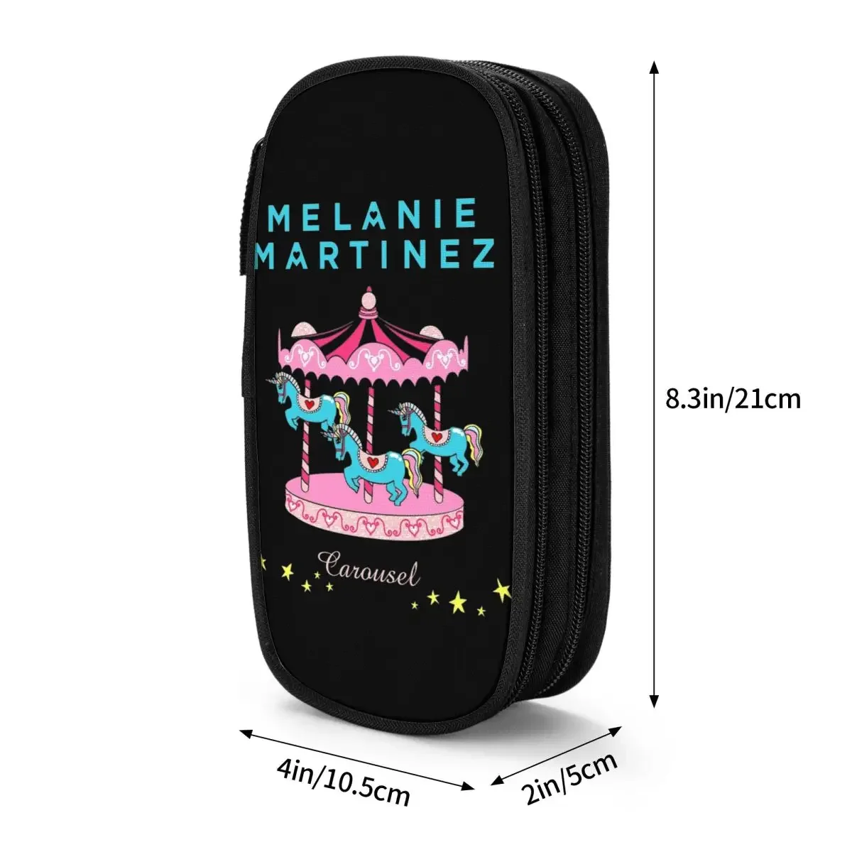 Fun Cute Melanie Martinez Pencil Cases Singer Pencilcases Pen for Student Big Capacity Bag Office Gifts Stationery