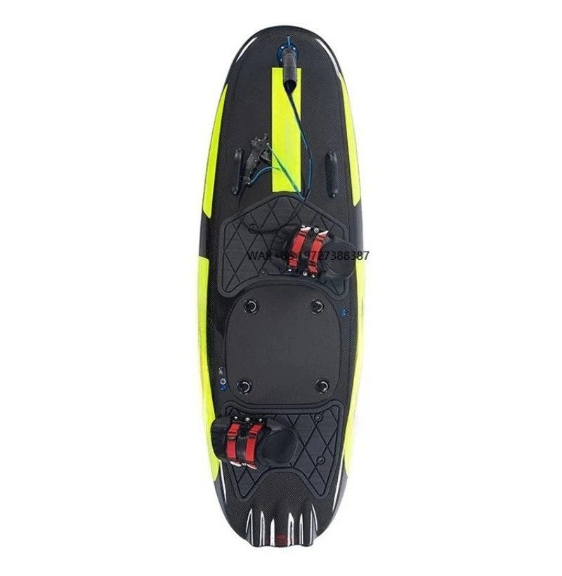 Tabla de Surf a Motor Unisex de Alta Velocidad, 110cc, Fibra de Carbono, Tabla de Surf a Pedal, Tabla de Surf a Motor de Gasolina