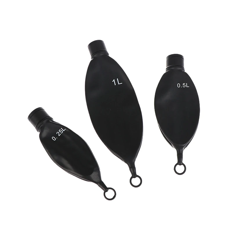 حقيبة تخزين هوائية لآلة التخدير على شكل حيوانات، حقيبة تخزين هواء الرئة المقلدة، حقيبة التنفس، التخدير، الدائرة التنفسية، أسود #5