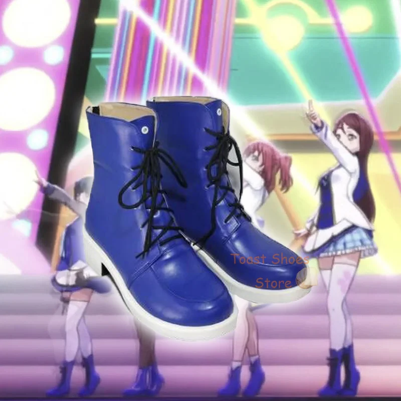 Anime LoveLive! Tsushima Yoshiko Cosplay Shoes Boots Comic Game for Con Halloween Cosplay Costume Prop Sexy Style Shoes