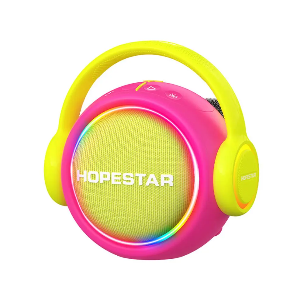 hopestar-s20-karaoke-speaker-20w-portable-speaker-with-microphone-for-kids