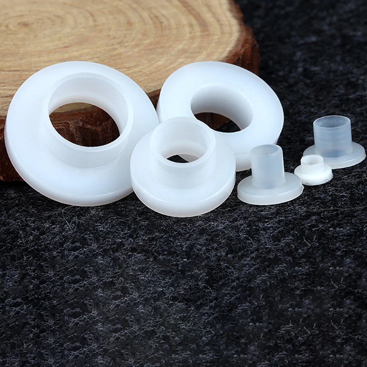 

T-type Nylon Stepped Washer/Concave-Convex Thread Bushing Insulating Pellets M8M10