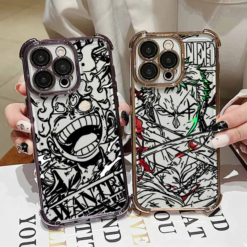 Handsome O-One Pieces Luffy für Google Pixel 10 10A 9 9A 8 8A 7 7A Pro XL 5G Funda Silikonbeschichtung Sturzsichere Coole Handyhülle