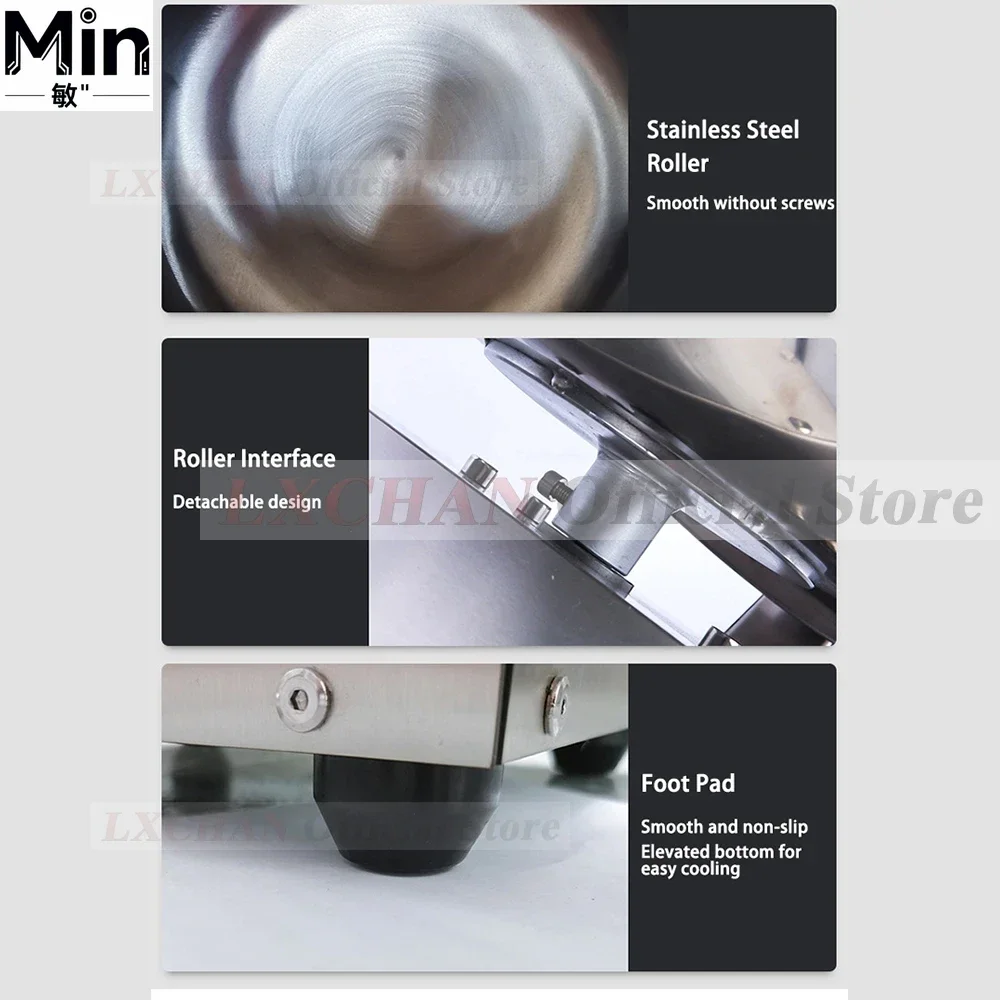 HomeWise Chocolate Ball Maker Chocolate Coating Machine Icing Polishing Rounding Drying Machine for Commercial Chocolate