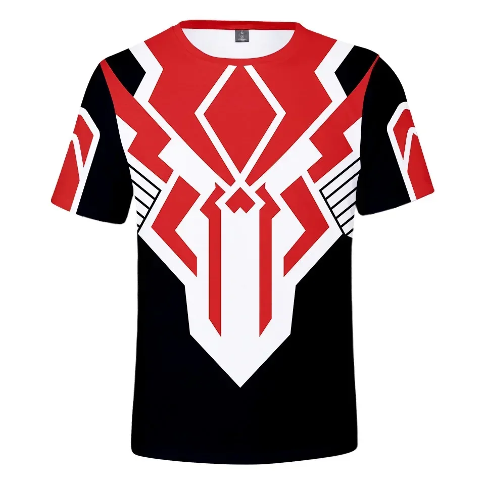 Mortal Kombat Fighting Game Men's and Women's Fashion Anime 3D Printed Men's T-shirt Large Casual Sport Short Sleeve Men's tops