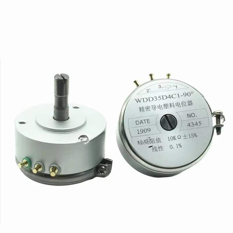New precision conductive plastic potentiometer for WDD35D4C1-90 ° 1K2K5K10K effective angle 90 degrees