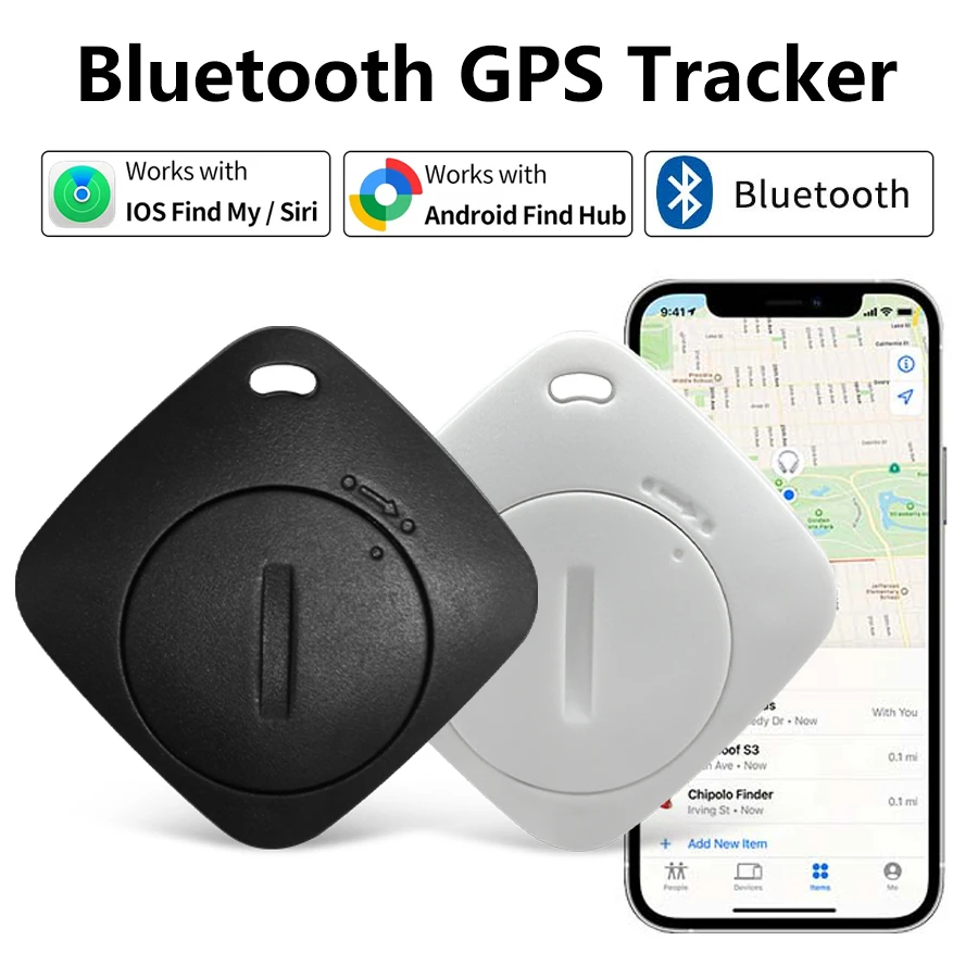 

Bluetooth Tracking Device for IOS Android Find My App Kids Pets Dog Cat Car GPS Tracker Anti-Lost Locator Reminder Positioner