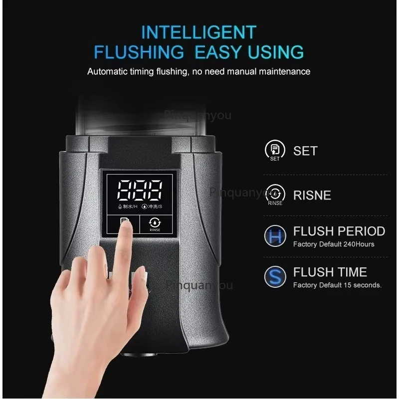 Auto Backwash Sediment Water Filter Sink for Whole House 6 Ton/h Capacity Stainless Steel Manual Battery Operated Household Wate
