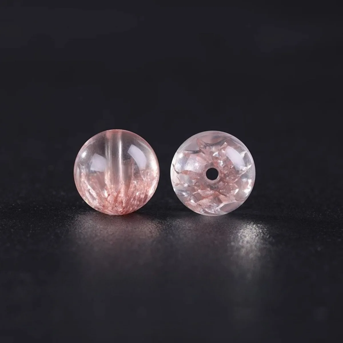 

10 шт. натуральных розовых бусин из кварца Super Seven, 8 мм, неокрашенные