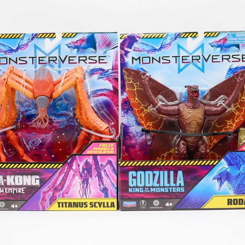 جودزيلا أصلية ضد. شخصيات كونغ سكايلا رودان ديكور سطح المكتب هدية عيد ميلاد للأطفال ألعاب عصرية قابلة للجمع