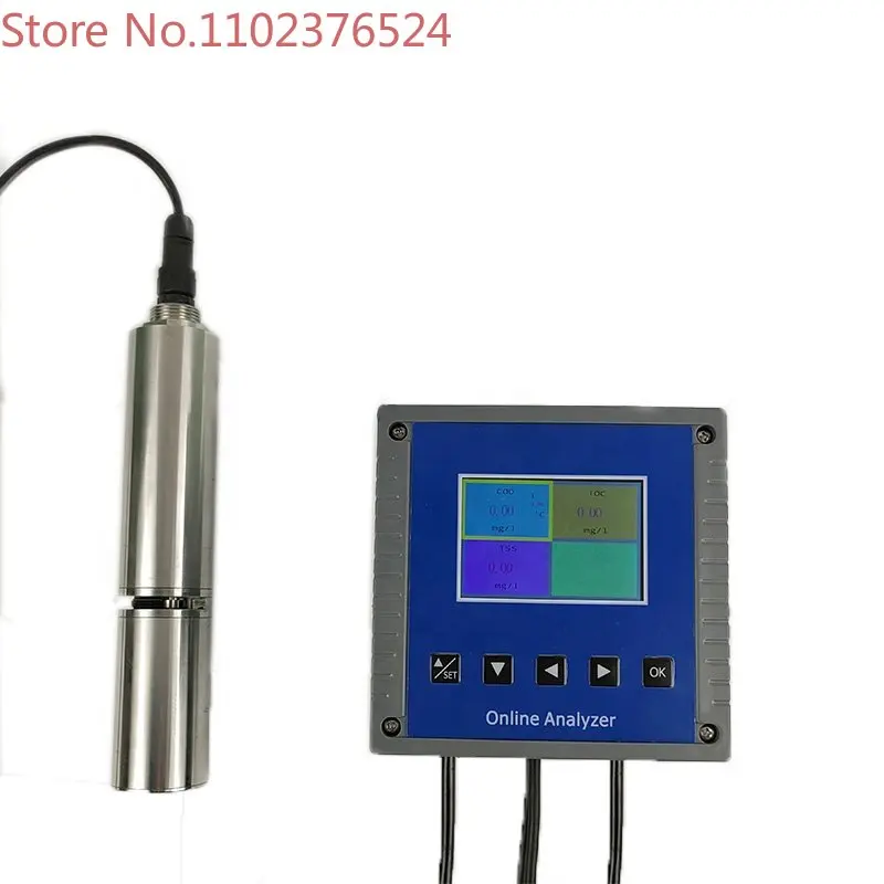 

Online Digital COD Analyzer Chemical oxygen demand analyzer Digital bod cod meter Cod & tss 2 in 1 sensor