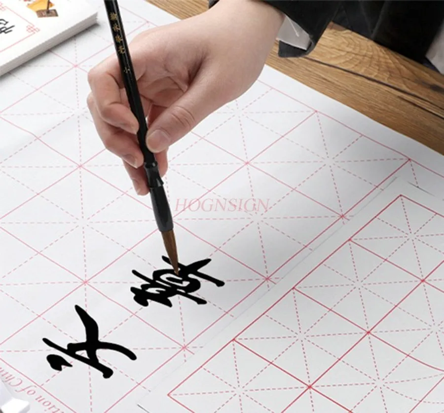 1set Brush Calligraphy Practice Water Writing Cloth Calligraphy Cloth Beginner's Set for Practicing Brush Calligraphy