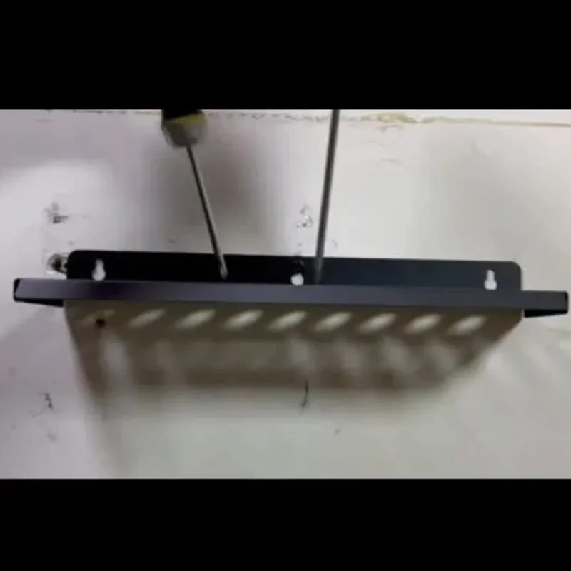 منظم الأدوات المعدنية لورشة عمل المرآب لتوفير المساحة مع فتحات مفك البراغي، رف تخزين الأدوات لمفاتيح البراغي #6