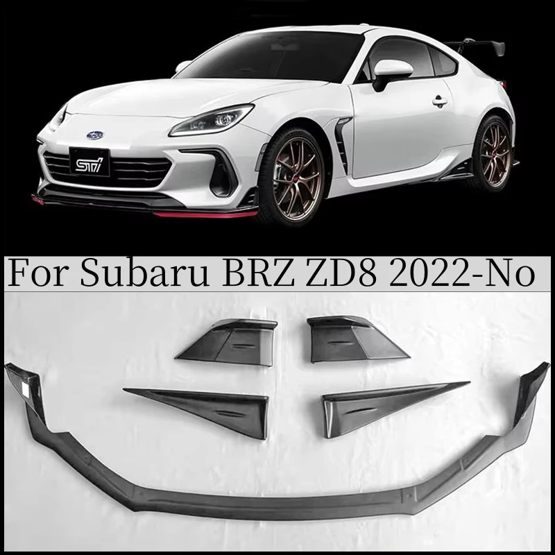 

For Subaru BRZ ZD8 2022 2023 2024 2025 Front Lip Rear Diffuser Bumper Spoiler High Quality PP Refit Upgrade Body Kit Splitter