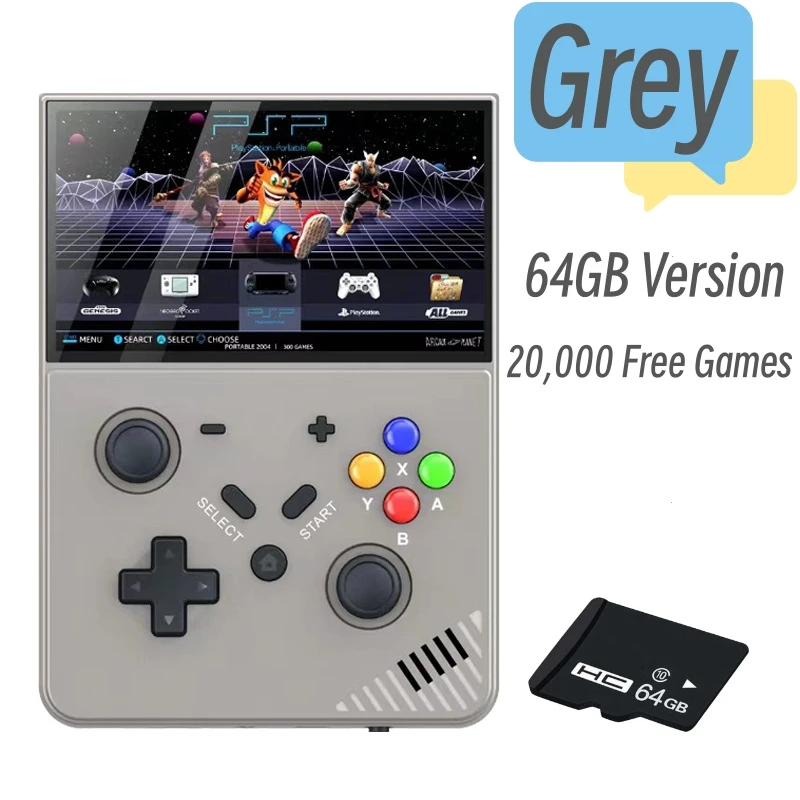 30000 Free Games R43 Pro Portable Game Console M18 Mini Handheld