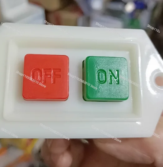 Button Starter Switch LC3-10 with Copper Contact, Push Button Switch for Table Drill Machine
