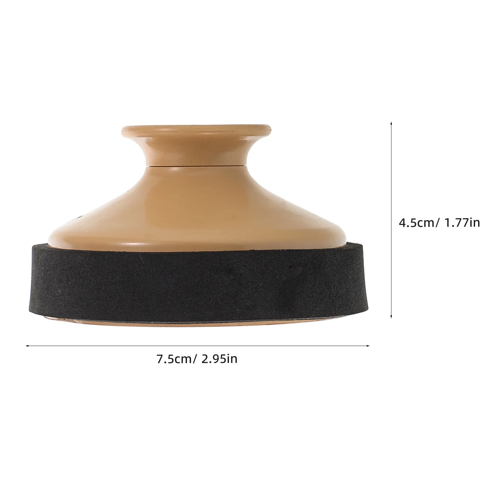 Sassofono contralto Muto Materiale ABS Design circolare Riduzione del rumore leggera per esercitarsi Durevole e facile da pulire