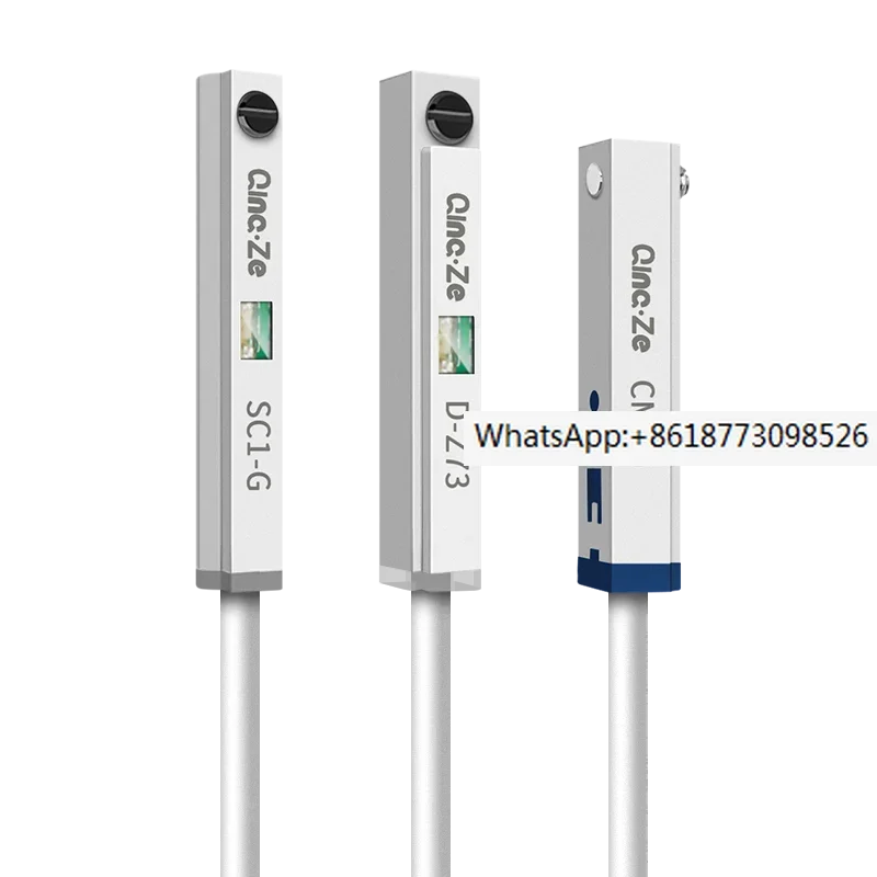 2PCS  Full series of magnetic switch cylinder sensors, two wire magnetic inductor D-A93, three wire magnetic ring limiter cs1-F