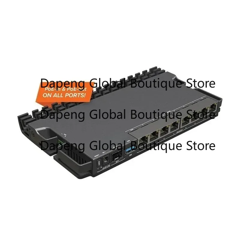 RB5009UG+S+IN Quad Core Network Switch 7 Gigabit Port 10G SFP+ Port POE Power Supply Routing Switch
