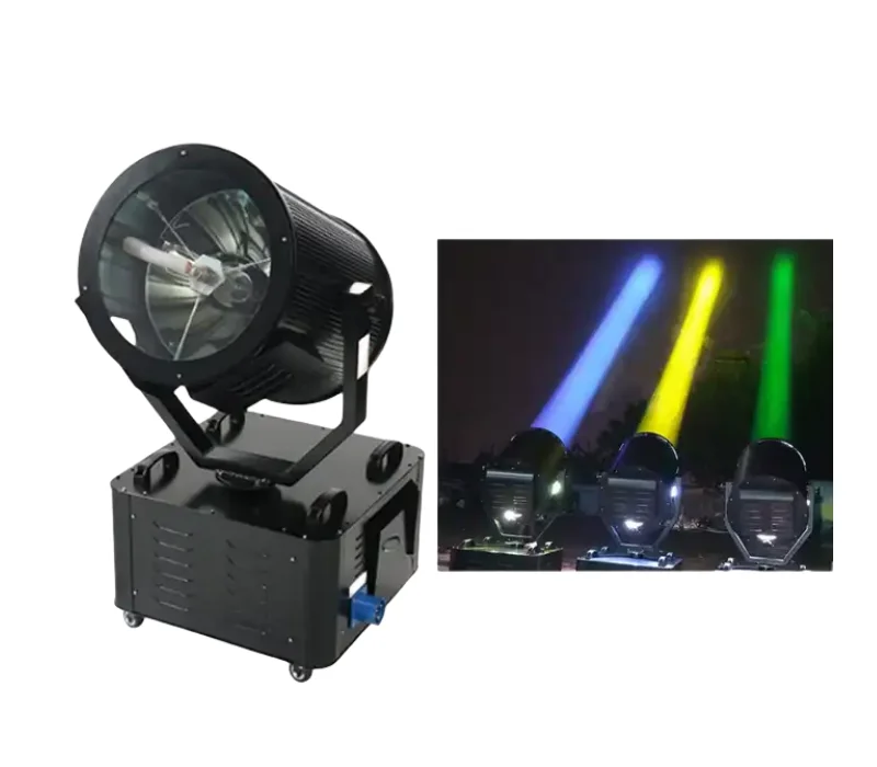 2024 5000w Super Power Xenon Lamp Tracker Light sky searchlight waterproof 5000w xenon air searchlight