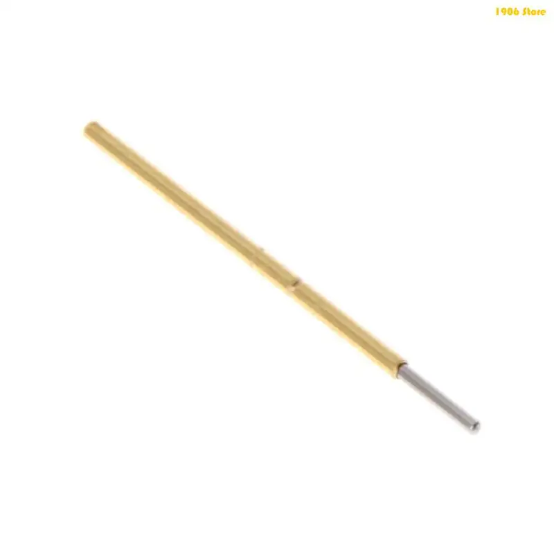 U1JB 100 Pcs Spring Test Probe Pogo Pin P50-J1 Dia 0.68mm Length 16.35mm Test Pin