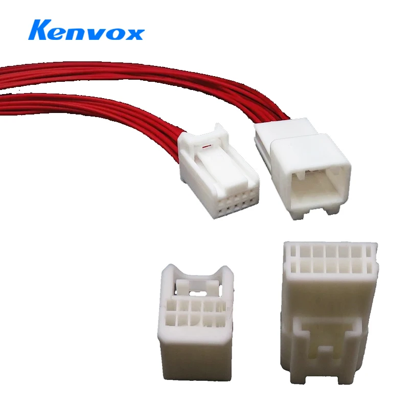 10 Pin Auto Anti-glare Rearview Mirror Wiring Connector Car Unsealed Plug For Toyota Lexus 12368 6098-3869 6098-3909