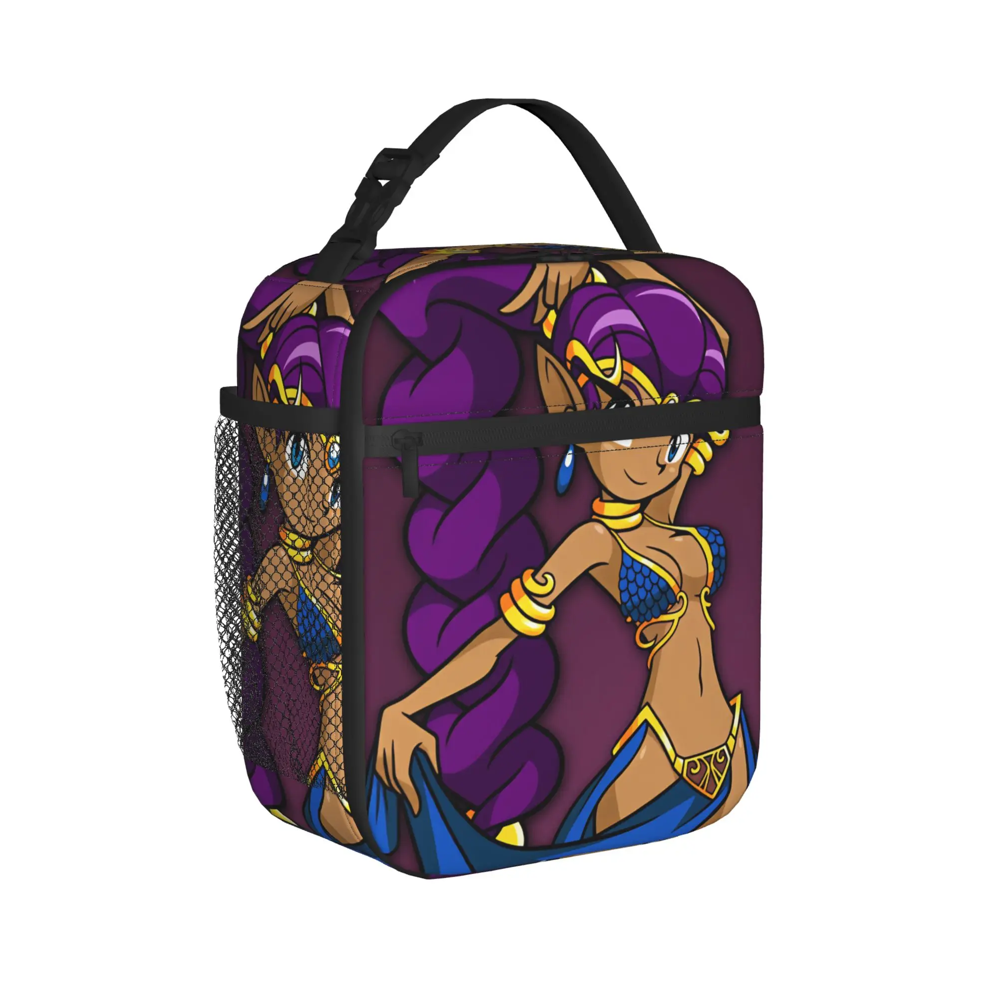 Shantae Half Genies  Lunch Bag  Fun Lunch Box Picnic Convenient Thermal Tote Handbags For Unisex Waterproof Custom Cooler Bag