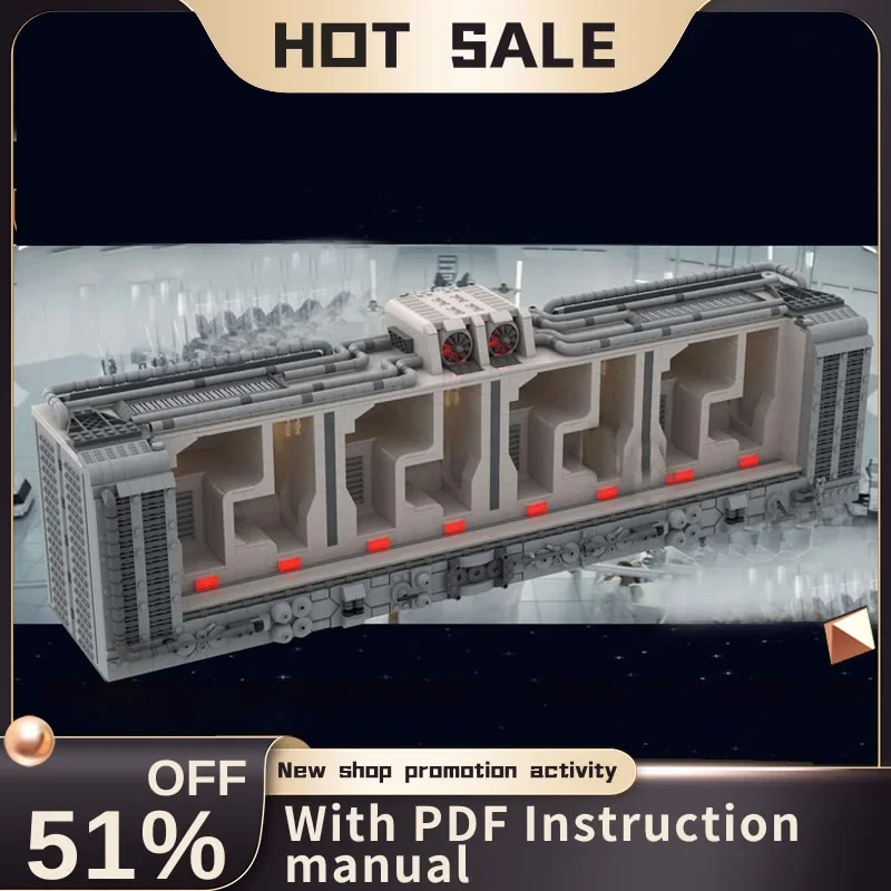 

New 2623Pcs Famous Star Battle Movie Moc Narkinaed 5 Prison Complex Model Building Blocks Creative Ideas Kids Toys Birthday Gift