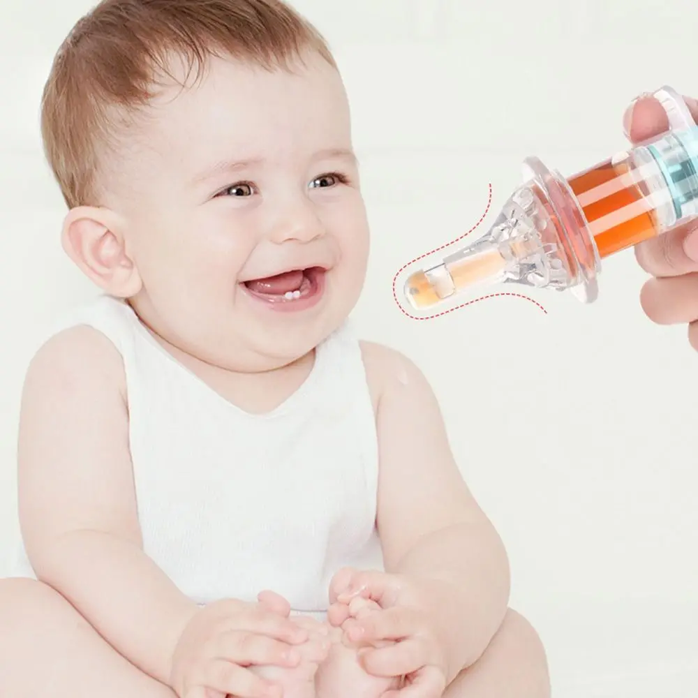 High Quality PP Silicone Safety Toddler Medicine Feeder Anti-Choke Infant Baby Dropper Type Feeder
