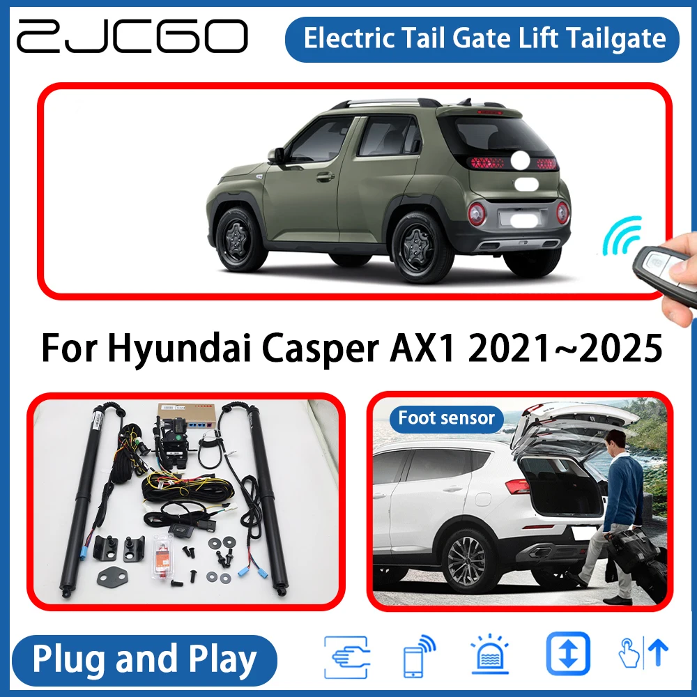 

for Hyundai Casper AX1 2021~2025 Automatic Powered Tailgate Power Liftgate Electric Tail Gate Lift Assisting System